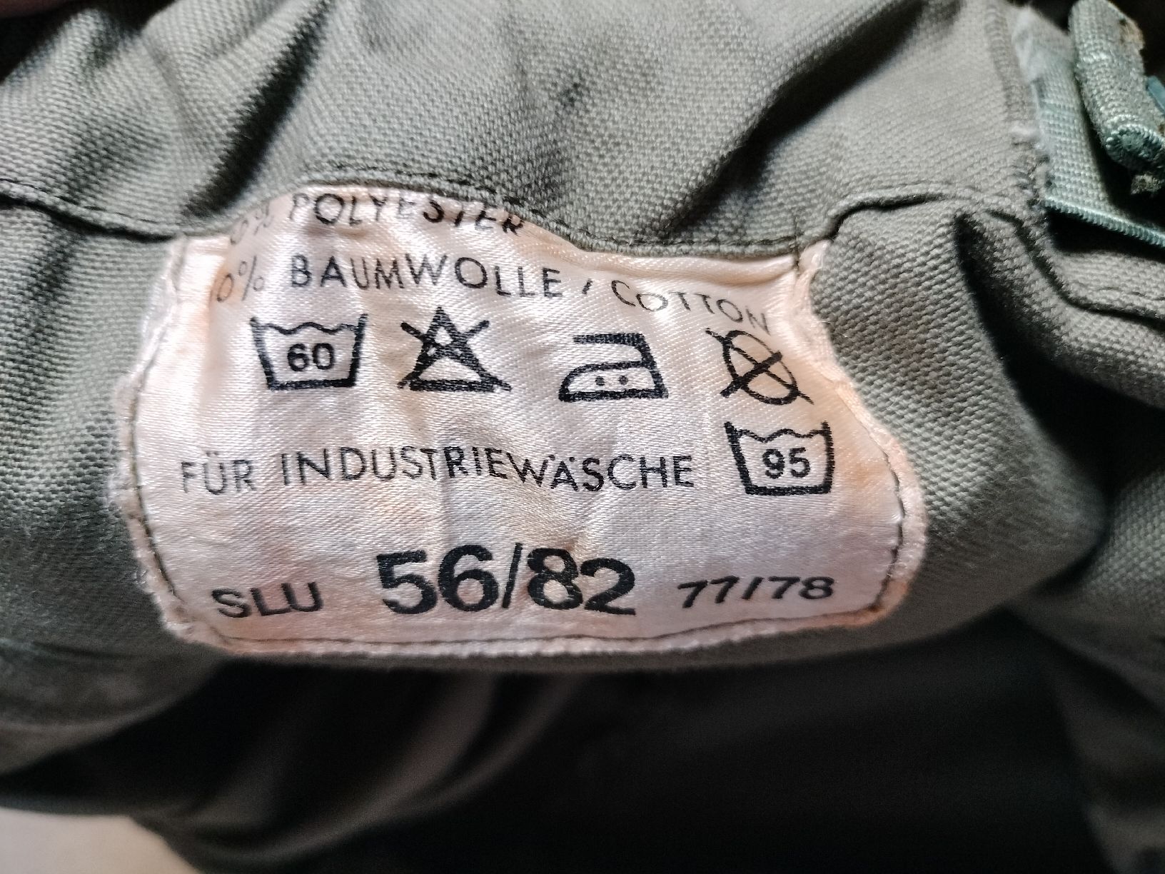 Schweizer Armee Uniformi: Armee Militär Stoff Hose – Usato da Schwanden Sigrisw venduto da cadieux71 6