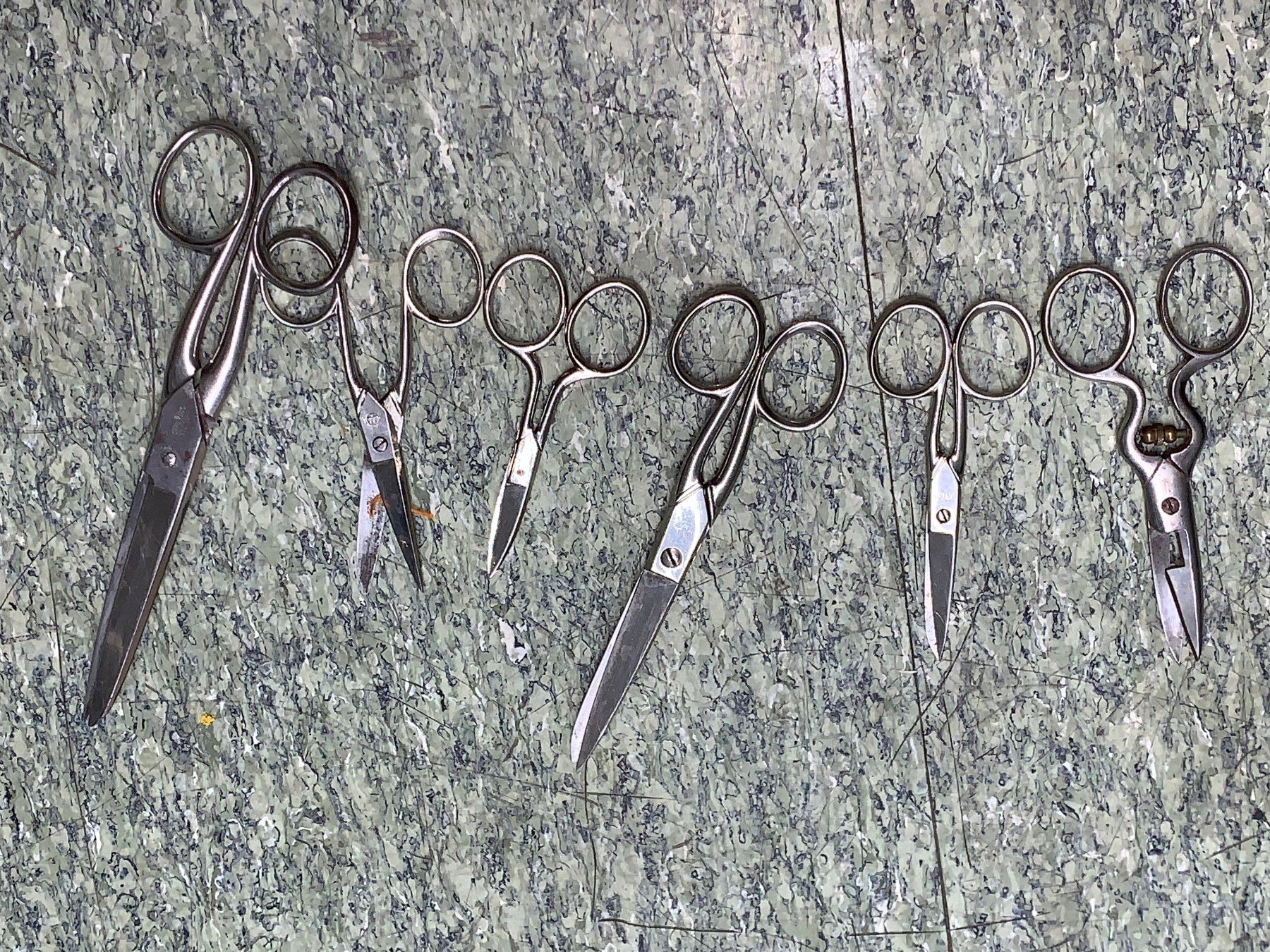 Alle Werkzeuge: Schere Konvolut  verschiedene Grössen Metall – Gebraucht aus Rickenbach SZ von Frickler