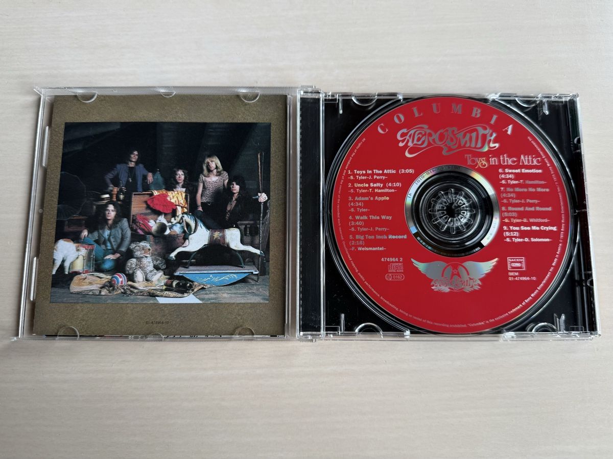 CD: Aerosmith - Toys in the Attic CD – Usato da Oberried Brienz venduto da Chyara 2