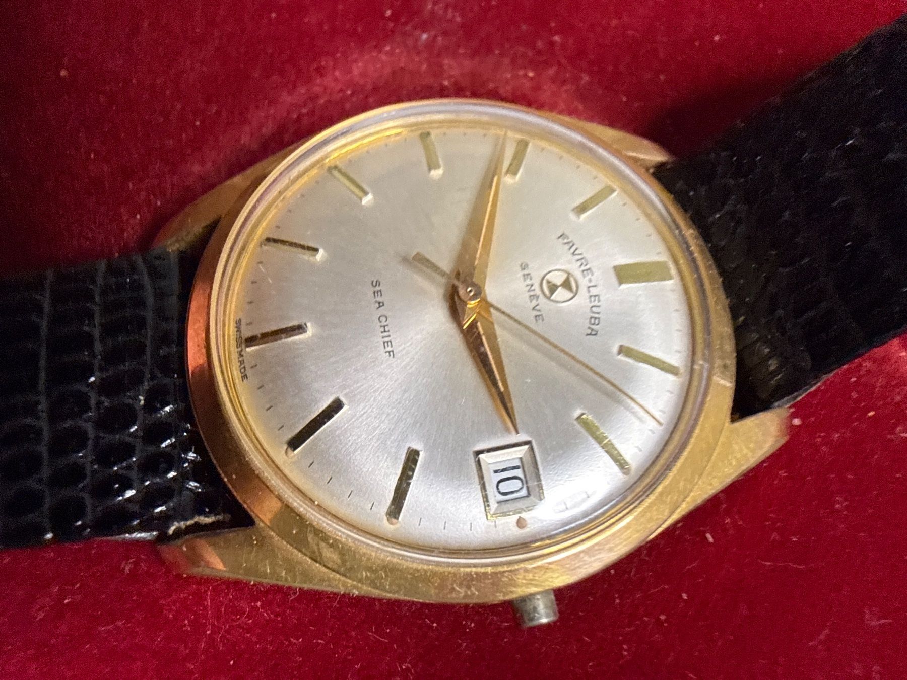 Favre Leuba Uhren: Favre Leuba Vintage 35 mm – Defekt aus Pfeffingen von Allhandelklgwatches 1