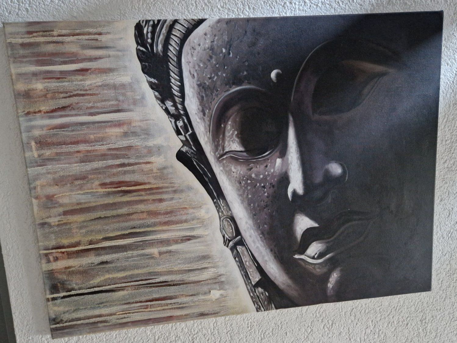 Dipinti: Buda Bild/Gemälde gemalt auf Leinwand – Usato da Dübendorf venduto da Nadja66 1