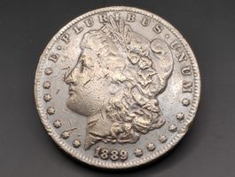 1889-s Morgan Silber Dollar