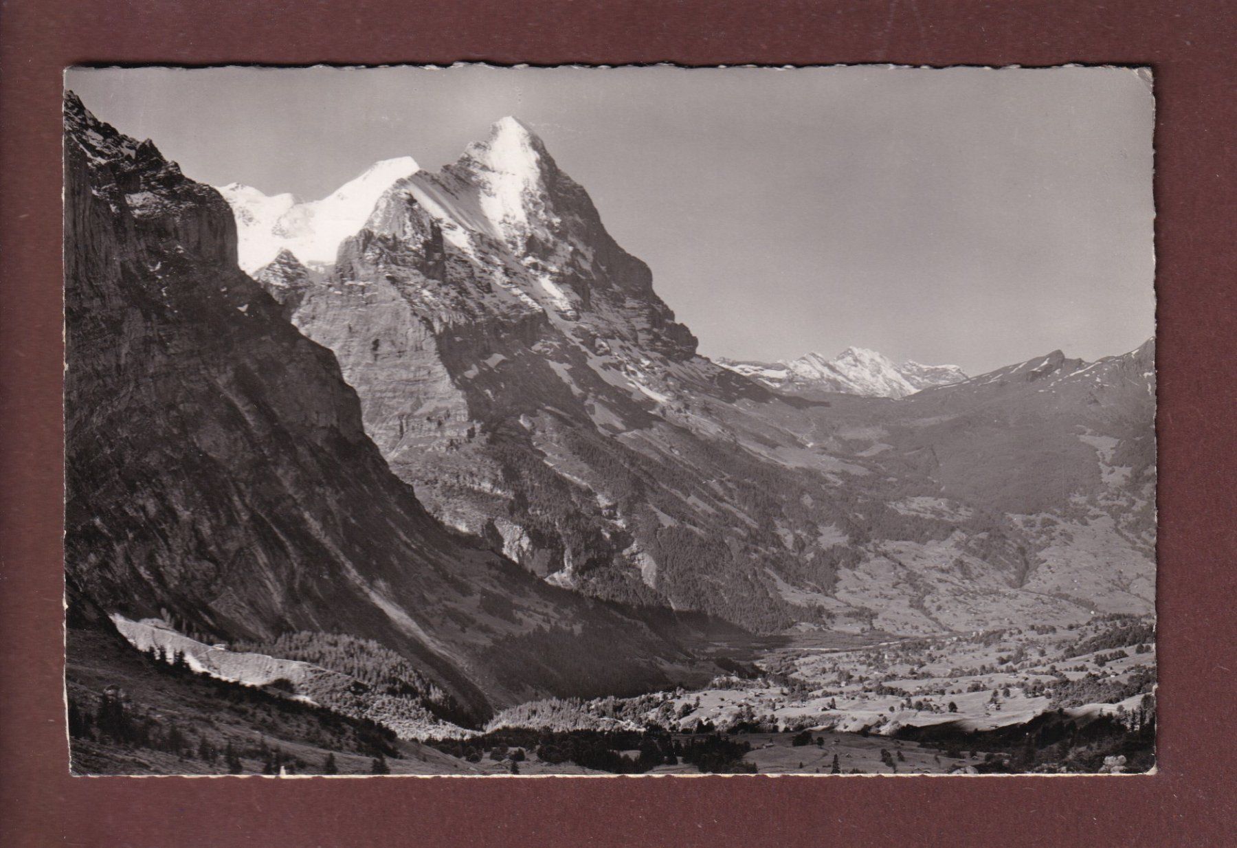 Cartoline postali: GRINDELWALD - Kleine Scheidegg - 1954 – Usato da Pully venduto da nicecards