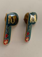 2 Pin I Love Polizei Kapo BS | gross + klein