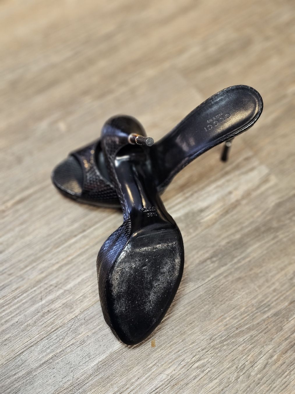 Gucci Scarpe da donna: Gucci Bamboo Heels Mules – Usato da Zürich venduto da finesse.shop 5