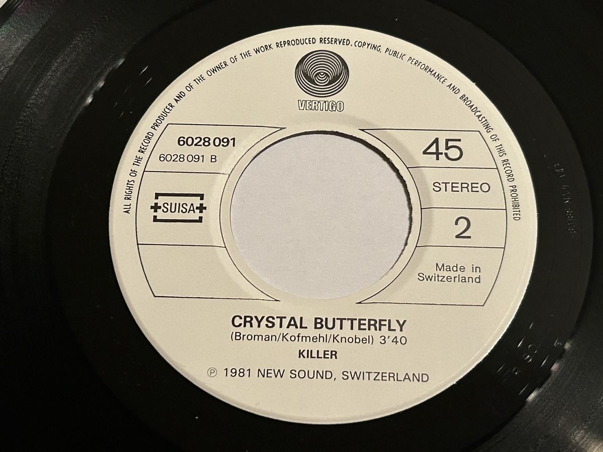 Schallplatten: Killer. 1981. CH - Hard Rock. Top Zustand – Gebraucht aus Faulensee von Mizuno06 4