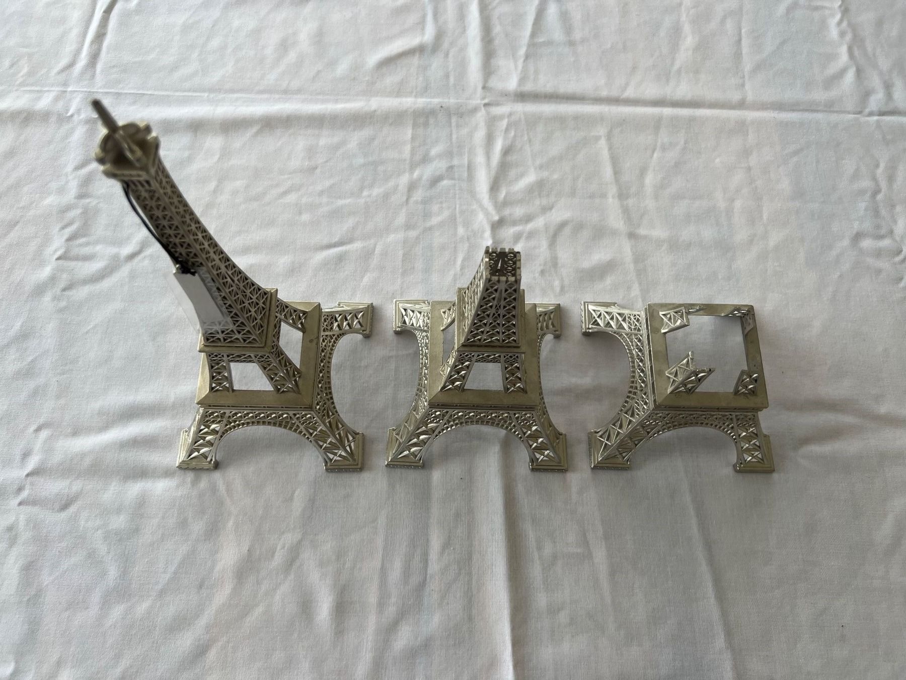 Tutte le decorazioni: Modell 3-teilig Eiffel Turm – Usato da Schlieren venduto da svenbaettig