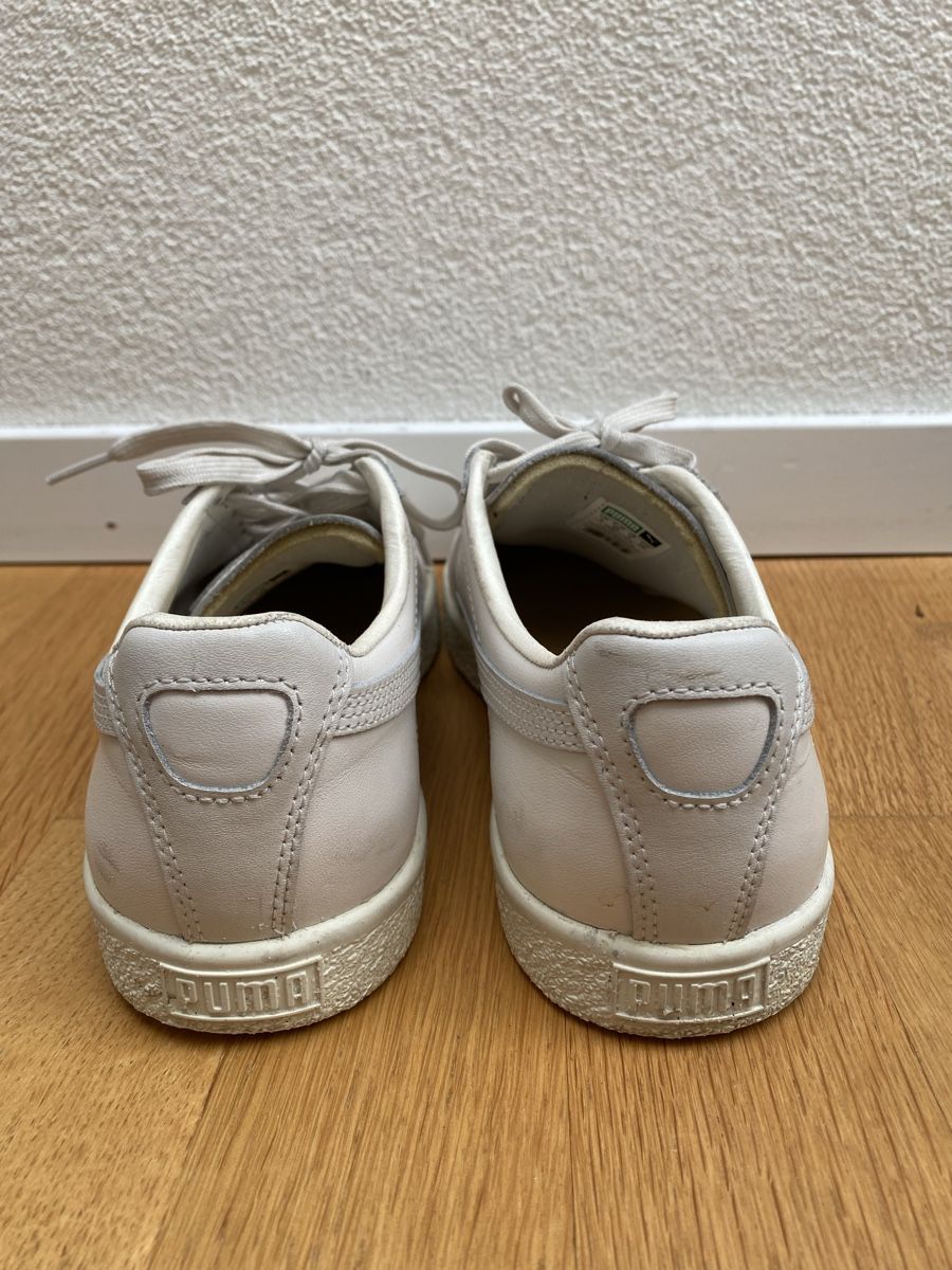 Puma Damenschuhe: Puma Clyde weiss Gr. 39 – Gebraucht aus Münchenstein von Ladypink7 4
