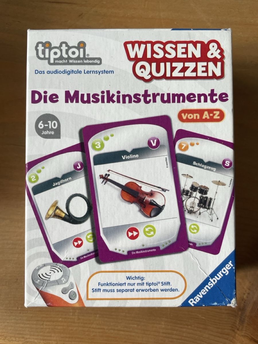 Tiptoi Giochi: Tiptop: Die Musikinstrumente  – Usato da Kilchberg ZH venduto da Kiri7