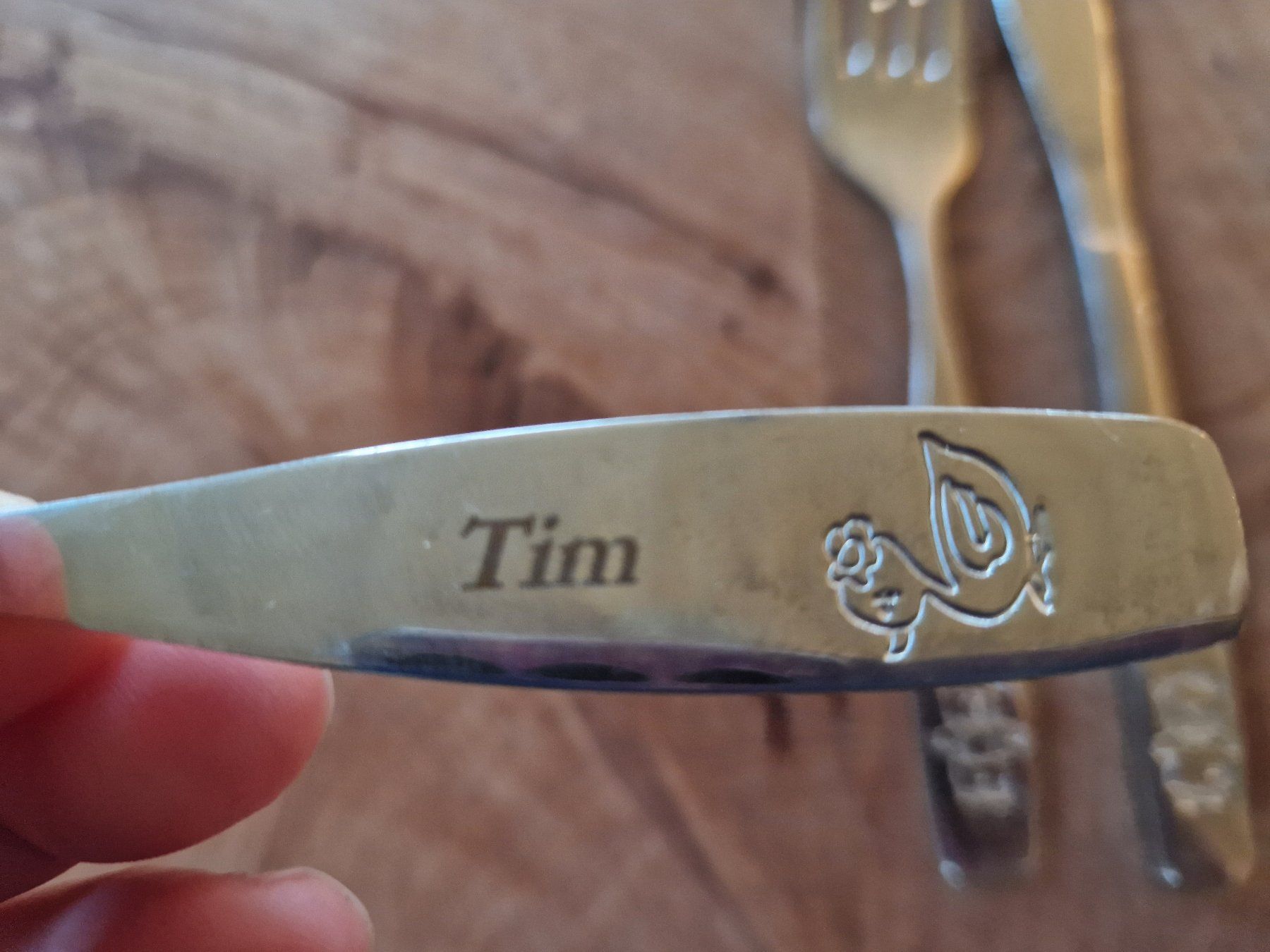 Set di posate: Kinderbesteck / Besteck TIM – Usato da Giswil venduto da monimaus08 1