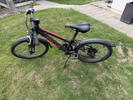 Kinderfahrrad Cylan Future schwarz rot 24 cm gebraucht