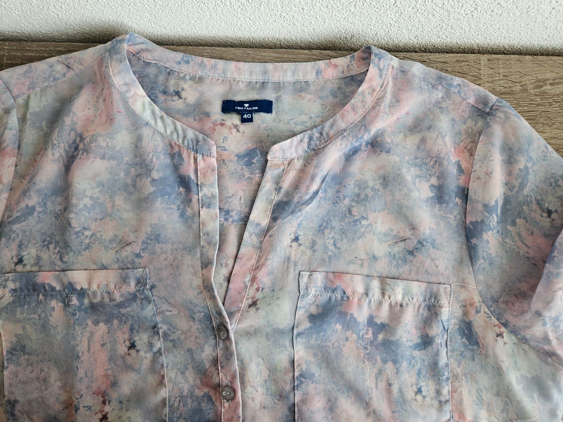 Tom Tailor Camicette: Damen Bluse Tom Tailor, Gr. 40 – Usato da Möriken AG venduto da pam66 7