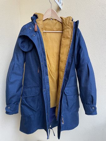 Finside Damen Wintermantel blau Grösse 36 sehr  gut erhalten