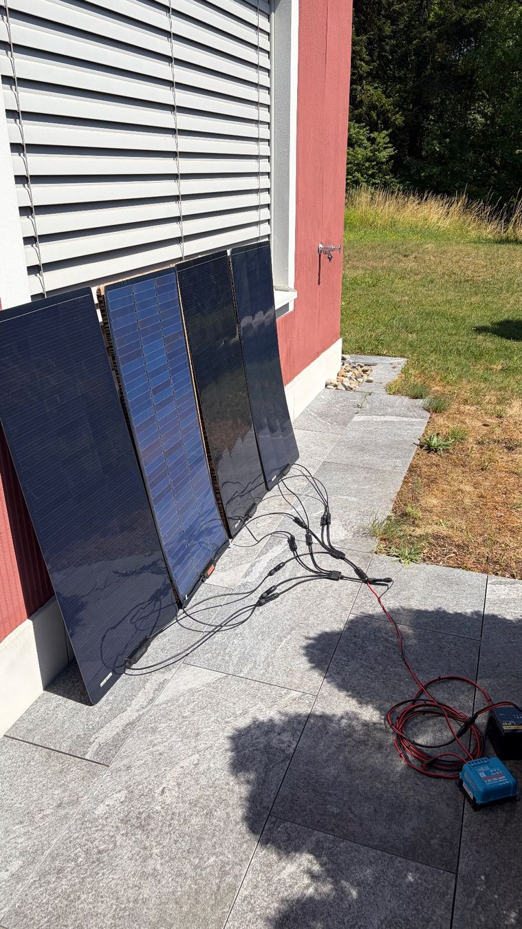 Solargeräte und Solarprodukte: Mobile Solaranlage mit Stromwandler – Gebraucht aus Benglen von flyeagle62 4