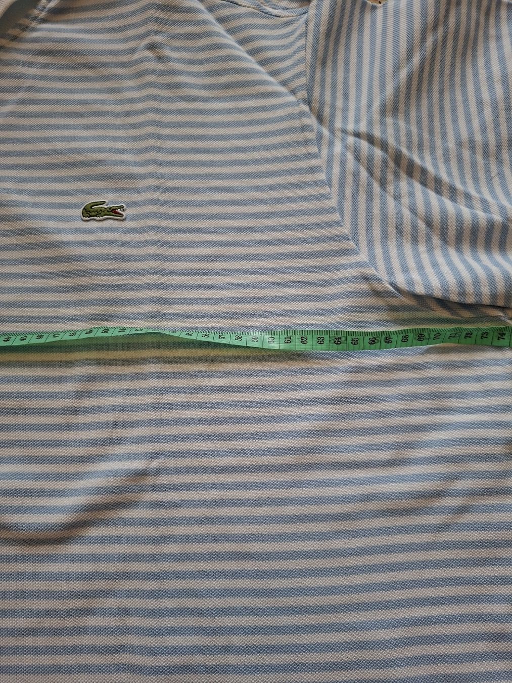 Lacoste Magliette Polo: Polo Lacoste rayé bleu et blanc, taille 4XL, – Usato da Renens VD venduto da ser_j2fn 3