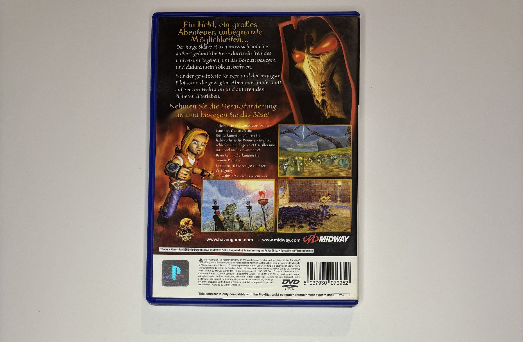 Giochi: PS2 - Haven: Call of the King – Usato da Allschwil venduto da Bullach 2