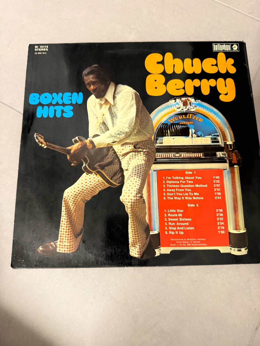 Dischi in vinile: Schallplatte / Chuck Berry / Boxen Hits – Usato da Freidorf TG venduto da sarotiko 1
