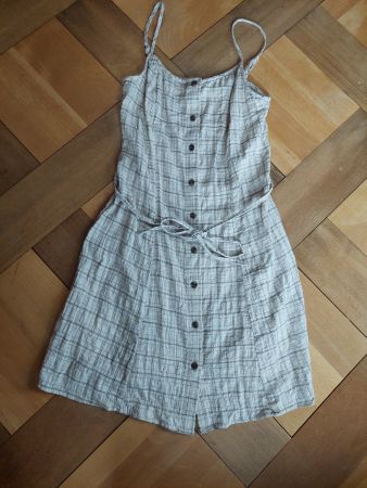 C&A Sommerkleid Grösse 36 Braun gemustert