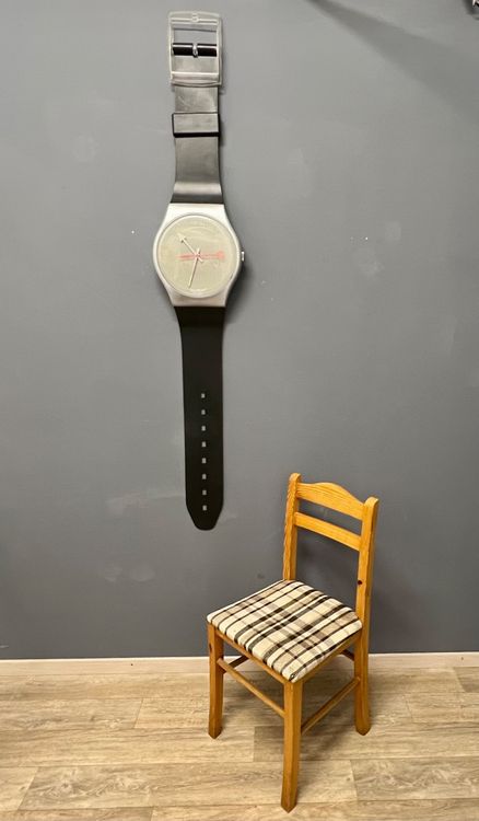 Horloge swatch online murale