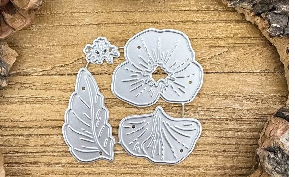 Sciablone: Neues Stanzschablonen-Set Blume(n) – Nuovo e nell'imballaggio originale da Effretikon venduto da wenuss 3