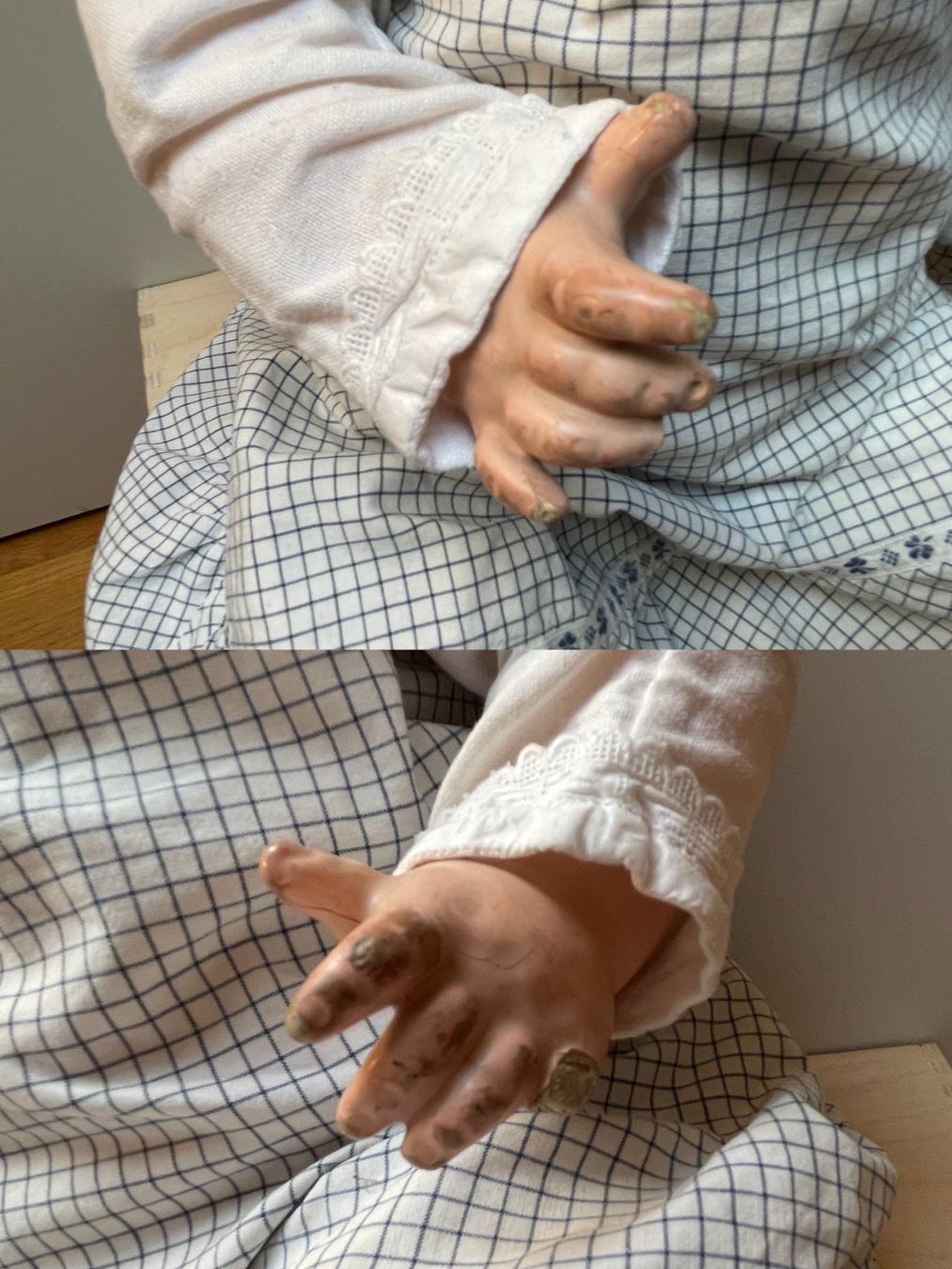 Puppen: Antike Puppe mit Echthaaren – Gebraucht aus Aarau von Chicca2006 8