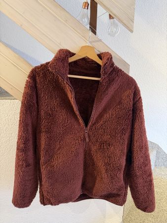 Polaire bordeaux 