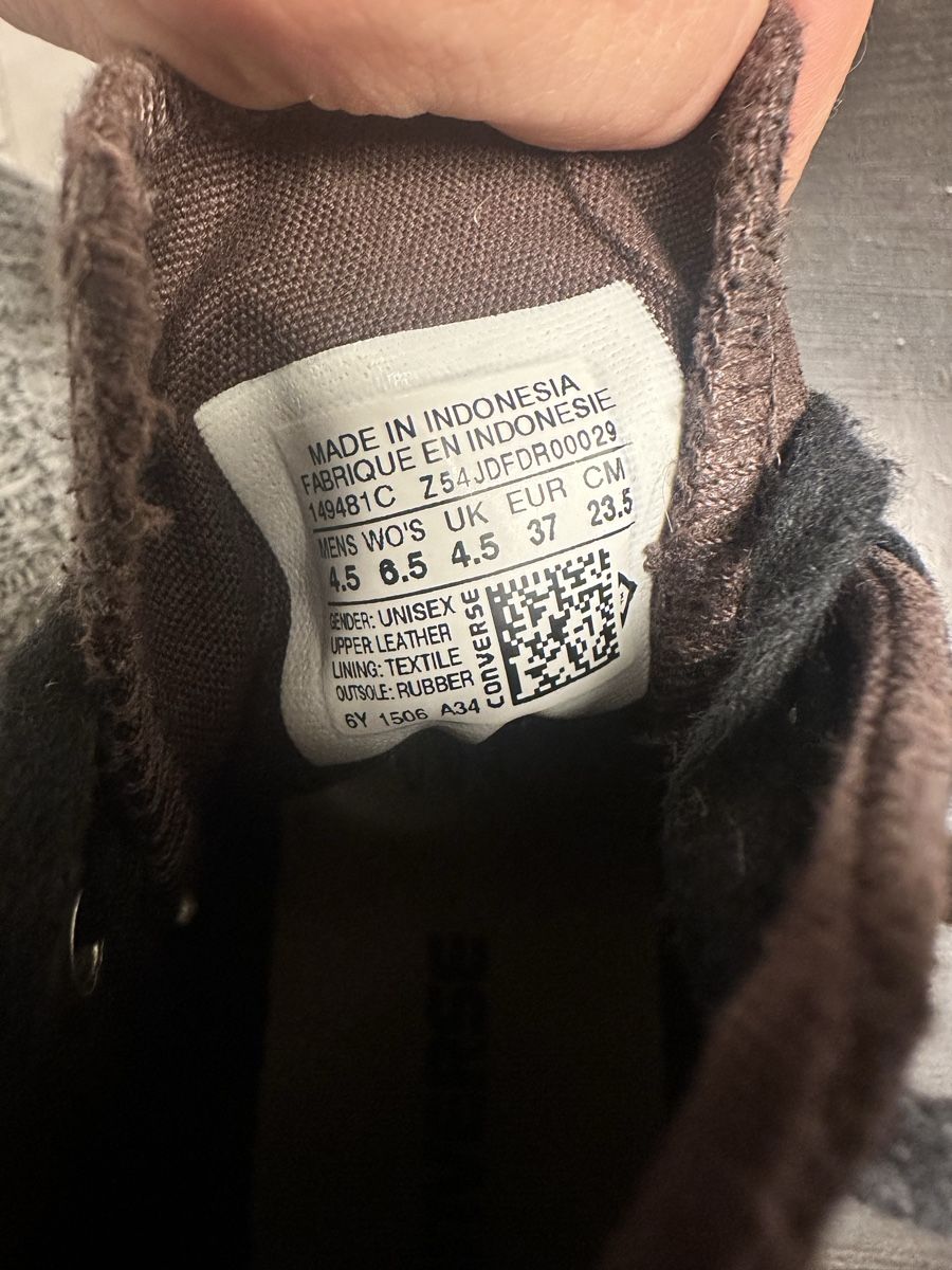 Converse Scarpe da donna: Converse All Star Chucks Leder Braun Gr. 37  – Usato da Winterthur venduto da Angel2024 3