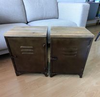 2x Maisons du Monde WAYNE Nachttische – Industrial/Vintage 