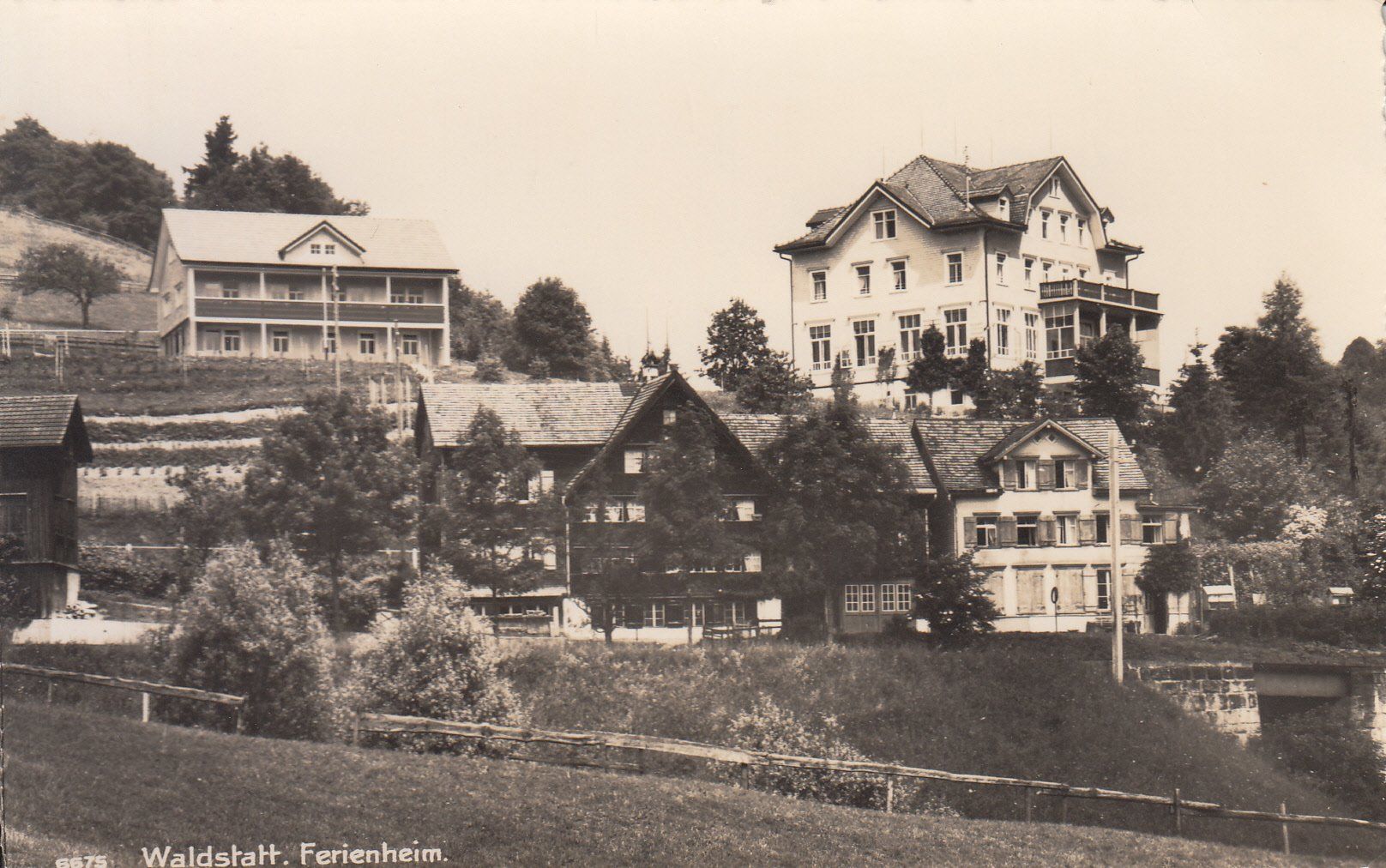 Cartoline postali: Waldstatt ca. 1950 – Usato da Bürglen TG venduto da StampGraf