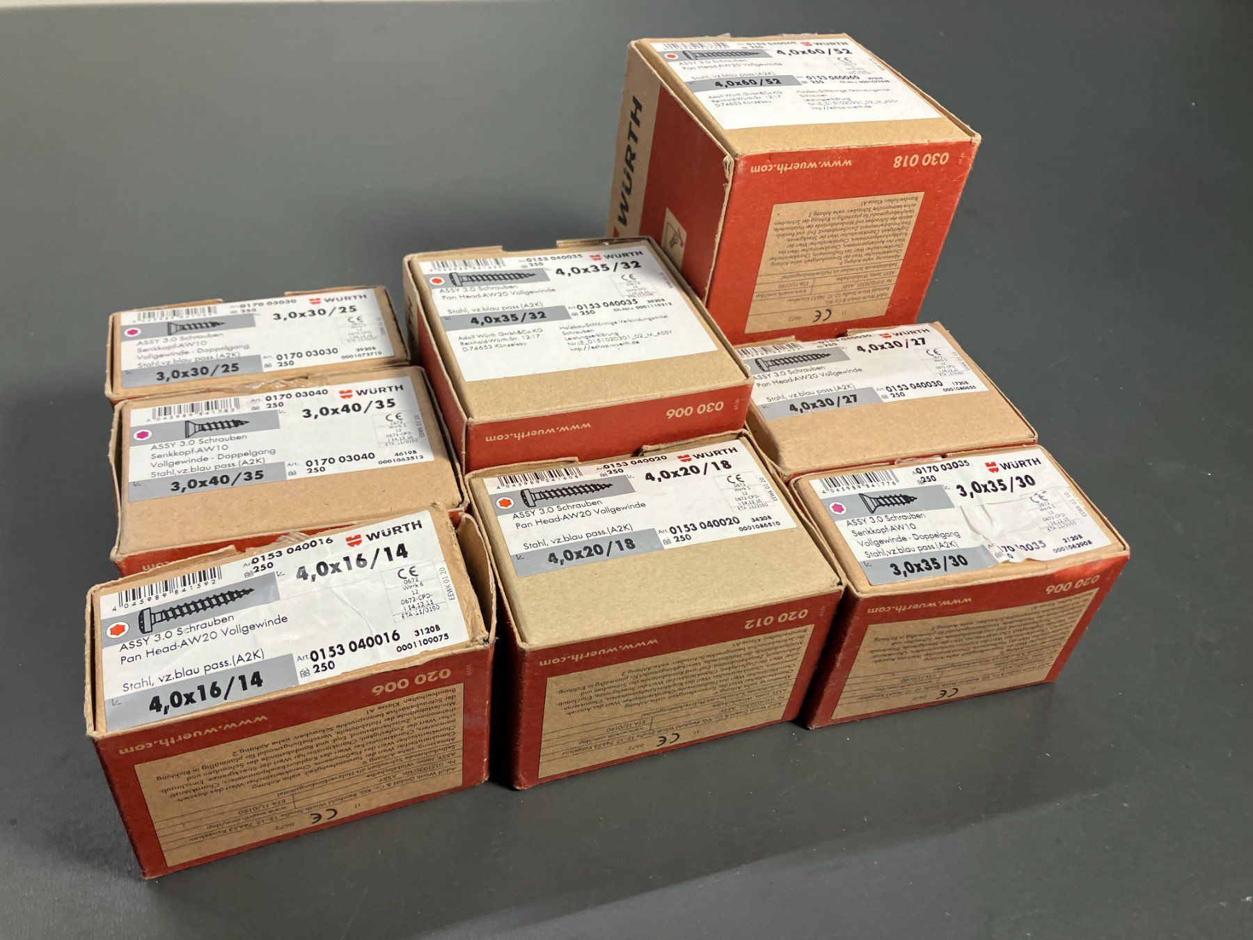 Würth Tutti gli attrezzi: Post. div. Würth Holzschrauben ab 1.- – Usato da Lichtensteig venduto da Buy24International 7