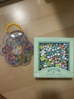Perlen Bastelset Djeco Blumen Motiv 450 Perlen Holz