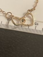 Collier plaqué or jaune neuf 40 cm 
