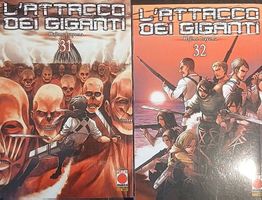 Attack on Titan/Attacco dei Giganti Manga Volume 31-34