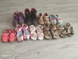 Schuhpaket Mädchen, Grösse 25-30.