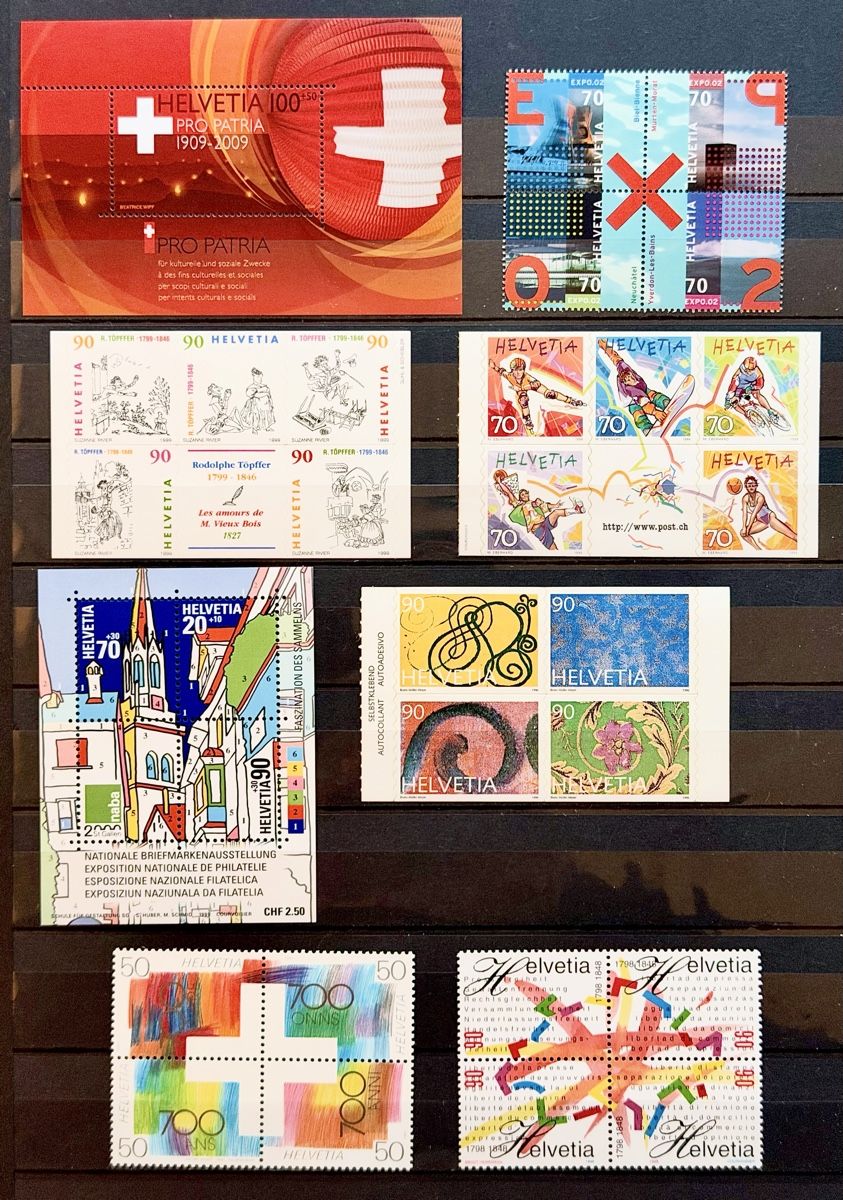 Tous les timbres: Frankatur CHF 100.- postfrisch – Neuf (Voir description) à Glattbrugg par Artos67 4