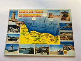 Carte postale Normandie plages débarquement occasion