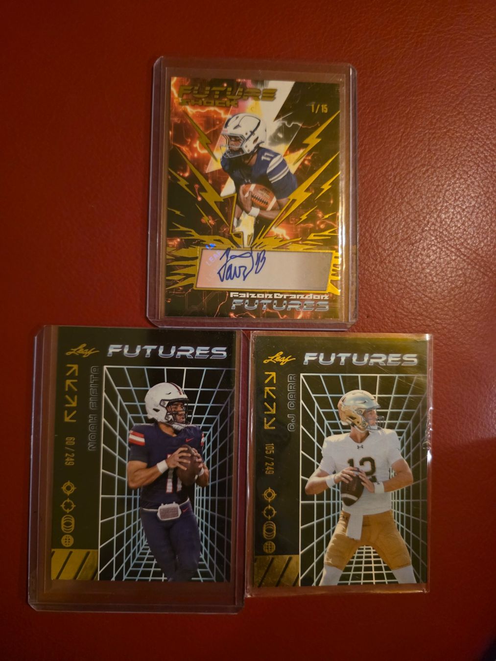 NFL Carte collezionabili: Faizon brandon 15 oncard – Nuovo e nell'imballaggio originale da Starrkirch-Wil venduto da kau_tmn5