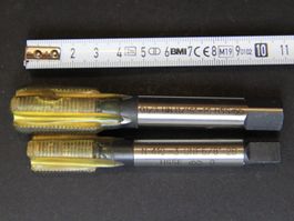 Gewindebohrer Set, DC Suisse, UN 11/16 Zoll und UNF 5/8 Zoll