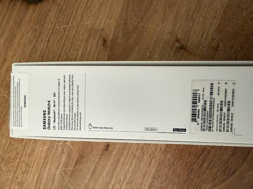Smartwatch: Galaxy Watch 4 LTE Silber – Gebraucht aus Stein am Rhein von fabio8260 1