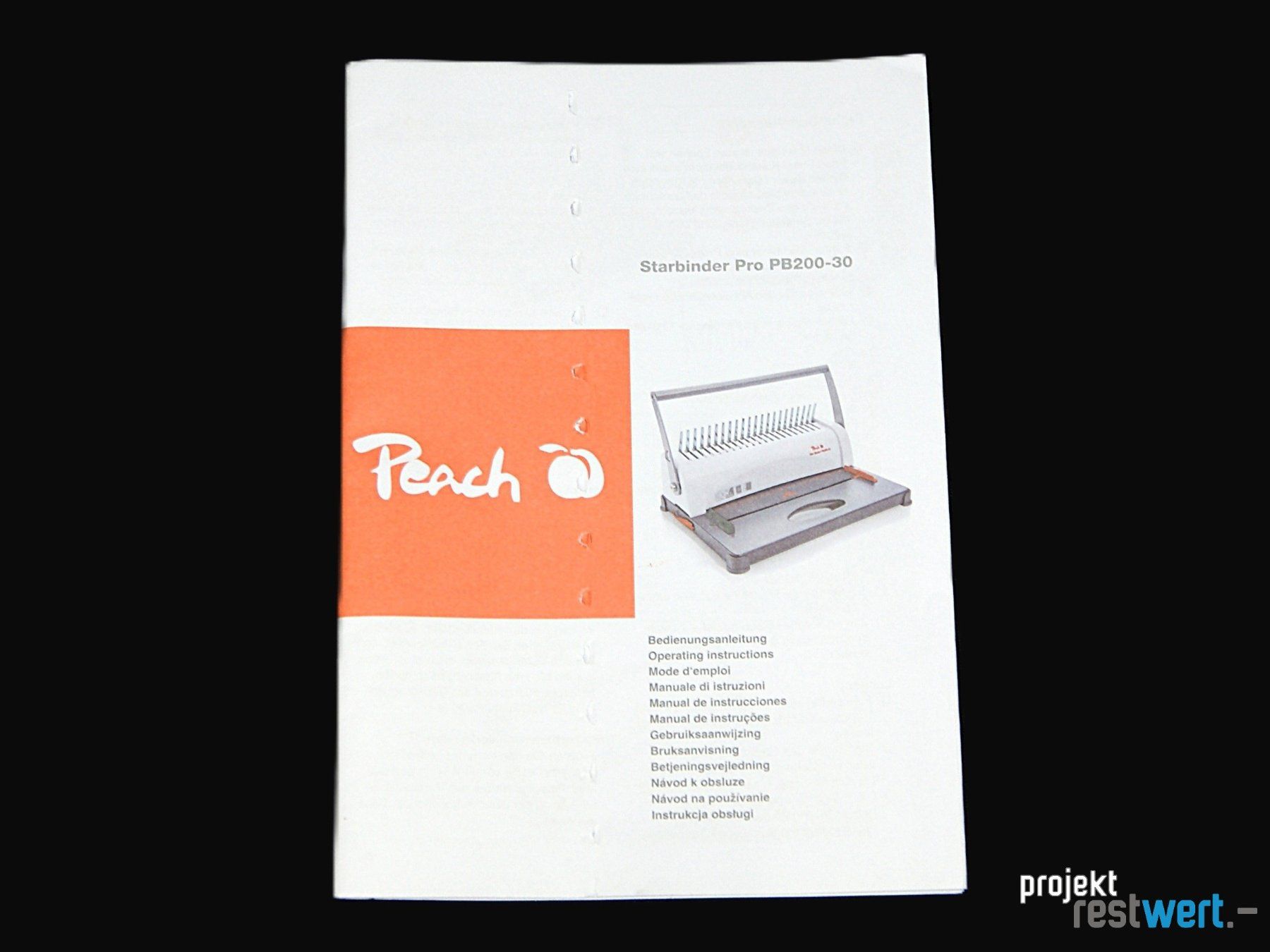 Macchine rilegatrici: Bindemaschine von PEACH – Nuovo (secondo la descrizione) da Bülach venduto da restwert_buelach 5