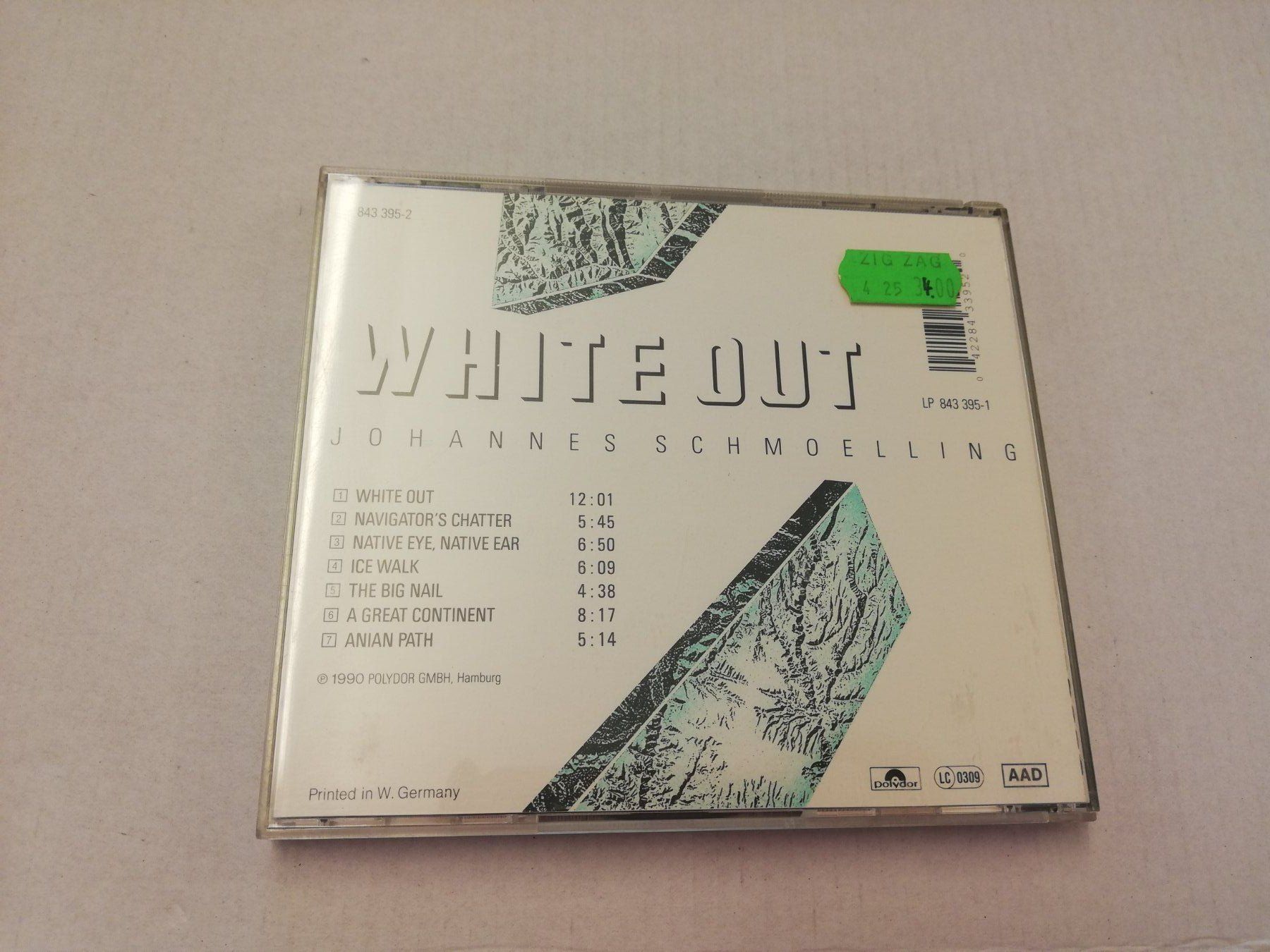 CD: JOHANNES SCHMOELLING - WHITE OUT – Usato da Bern venduto da Vinylsound.ch 1