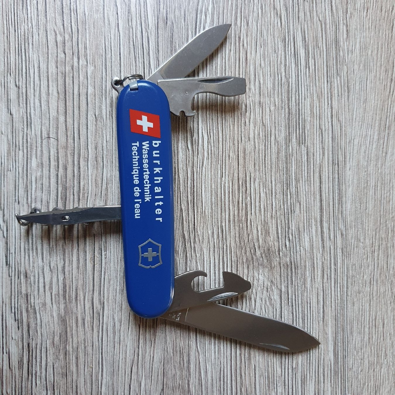 Victorinox Coltelli tascabile: Victorinox Sackmesser, mit Webung – Usato da Regensdorf venduto da schmidi1964 1