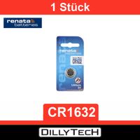 Renata CR1632 Lithium Knopfzellenbatterie - 1 Stk.
