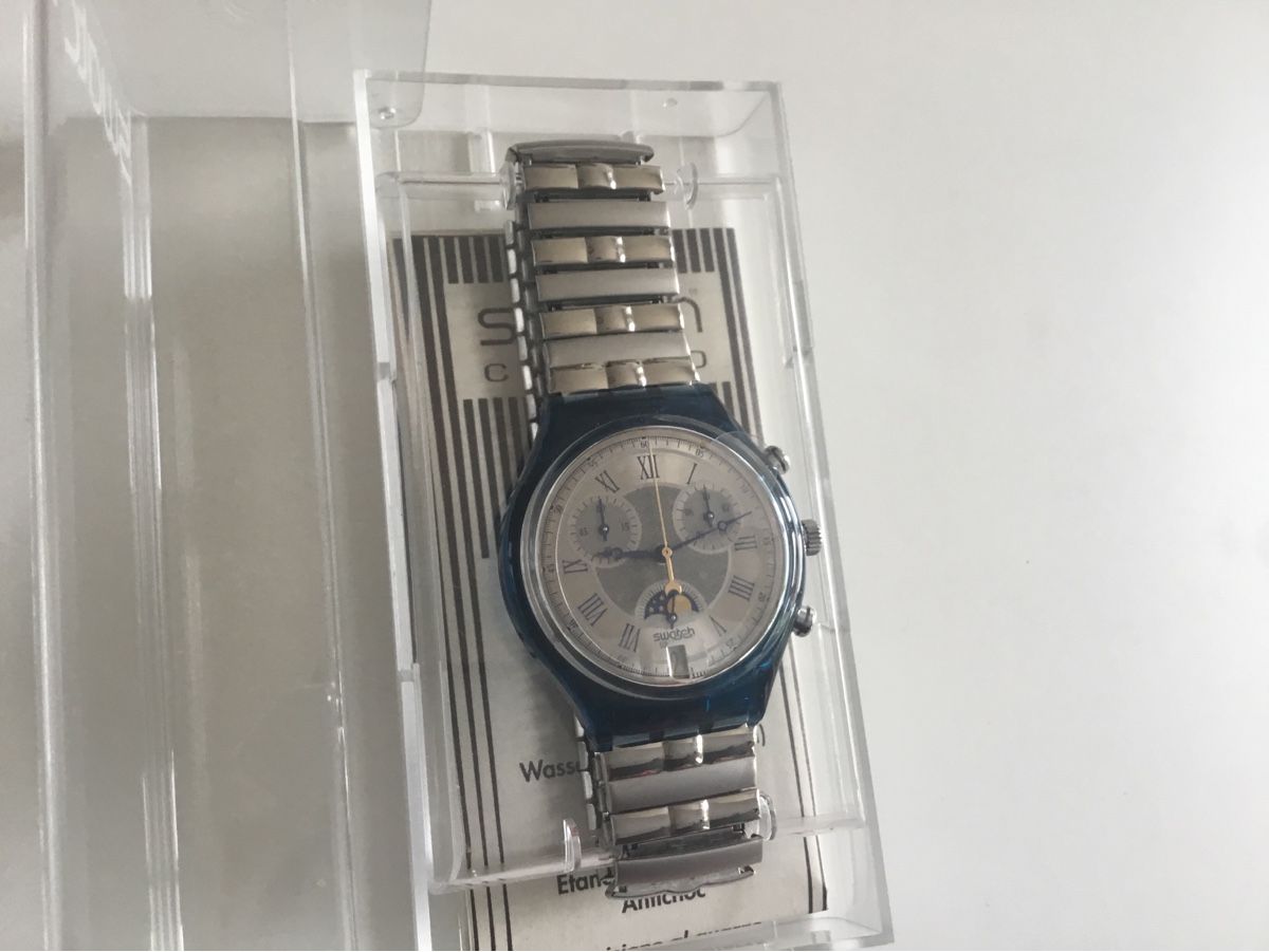 Swatch Uhren: Swatch Moonphase SCN-402 new, extremely rare, never used. – Neu und originalverpackt aus Pully von PongDayOne 3