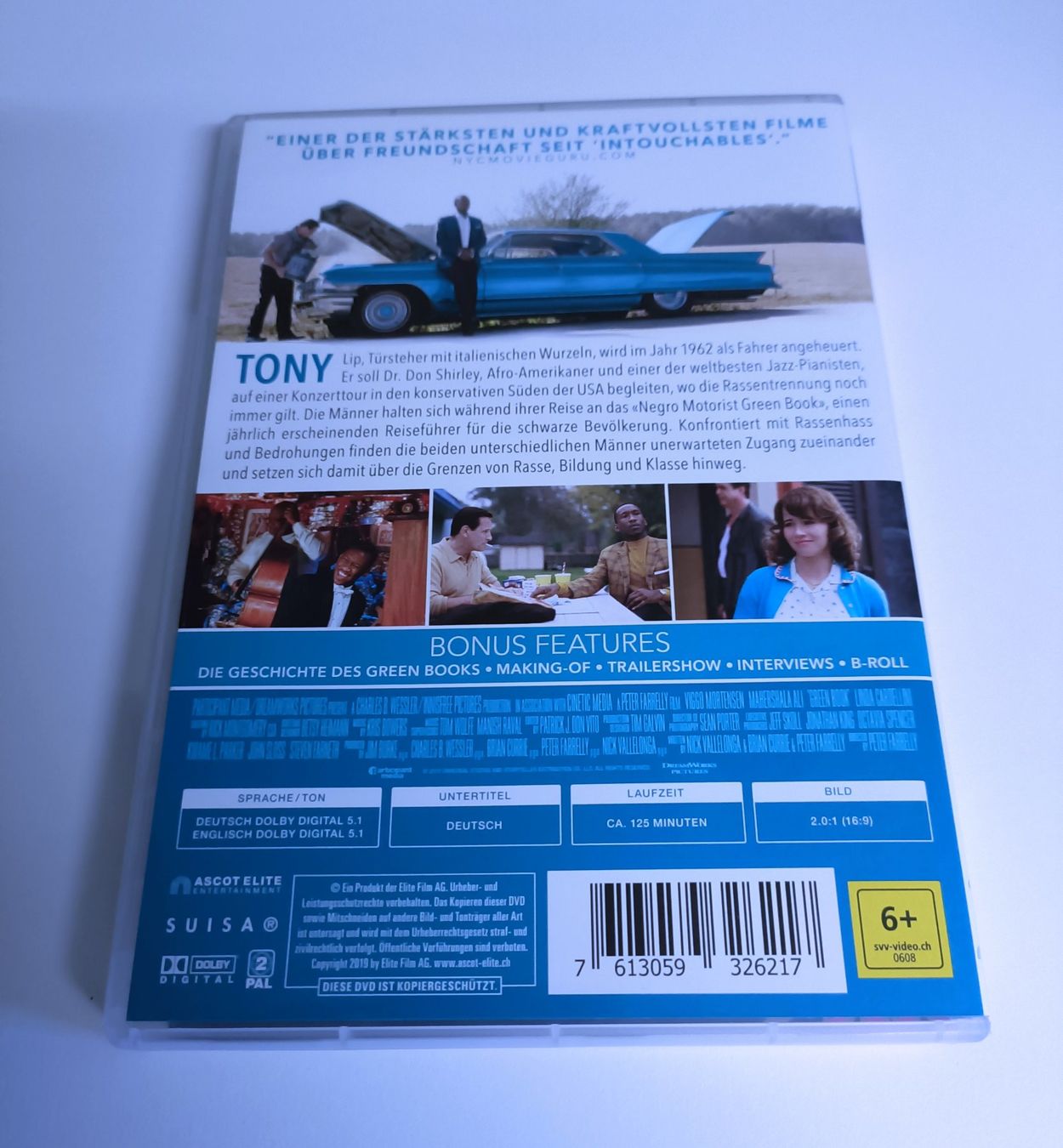 Tutti i DVDs: GREEN BOOK 3-Oscars Bester Film 2019 – Usato da Köniz venduto da Movieportal007 1