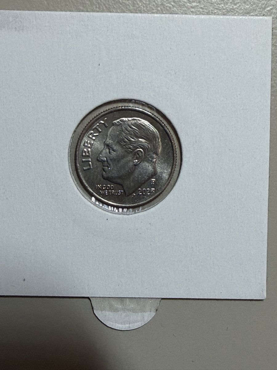 Alle Münzen: USA - 1 dime - 2023 – Gebraucht aus Payerne von Mike1682 1