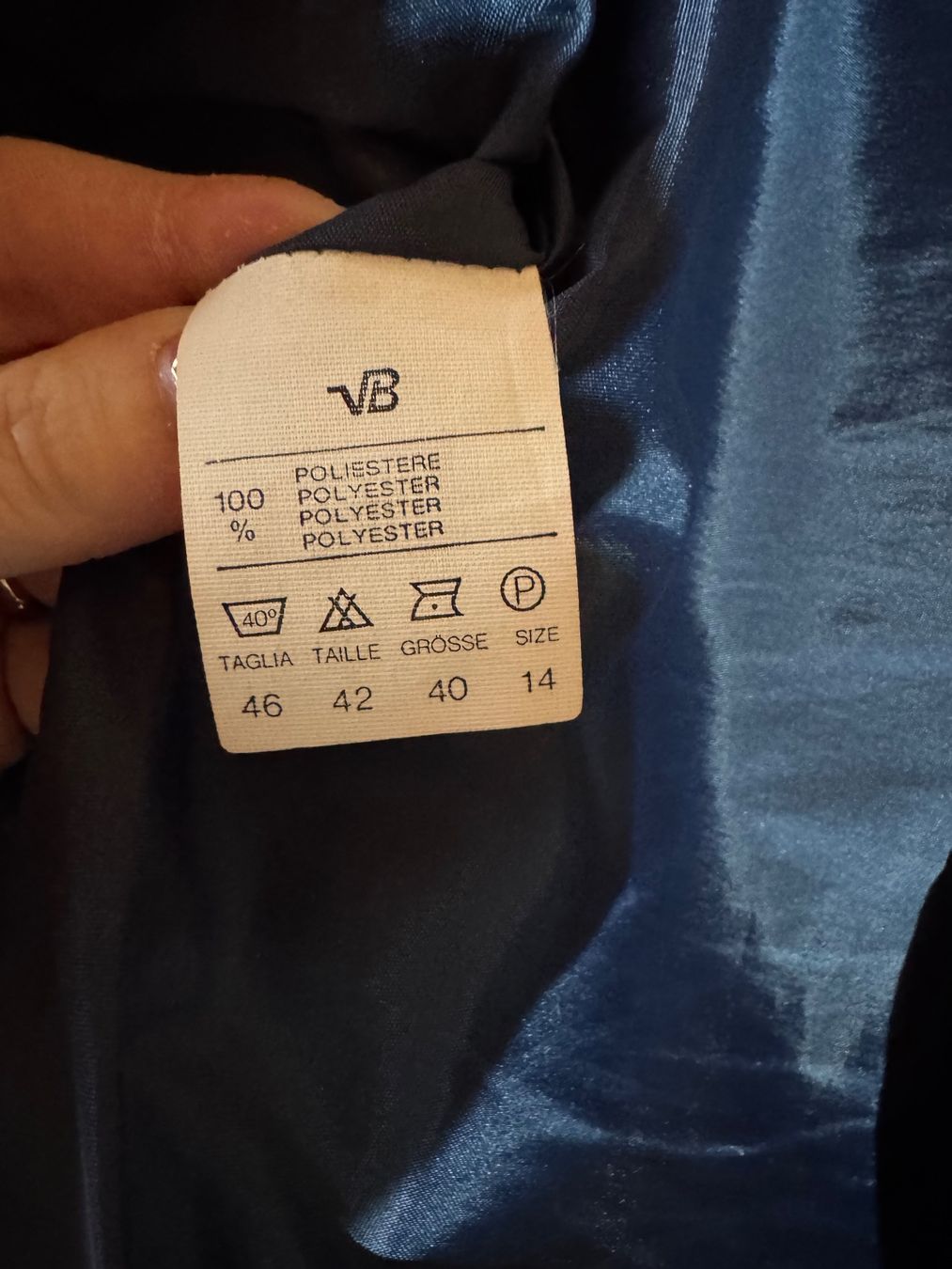 Vestes: Dunkelblauer Blazer Gr. 40 – D'occasion à Grosswangen par second_hand_dress 7
