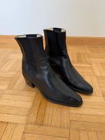 Schwarze Stiefelletten Sergio Rossi
