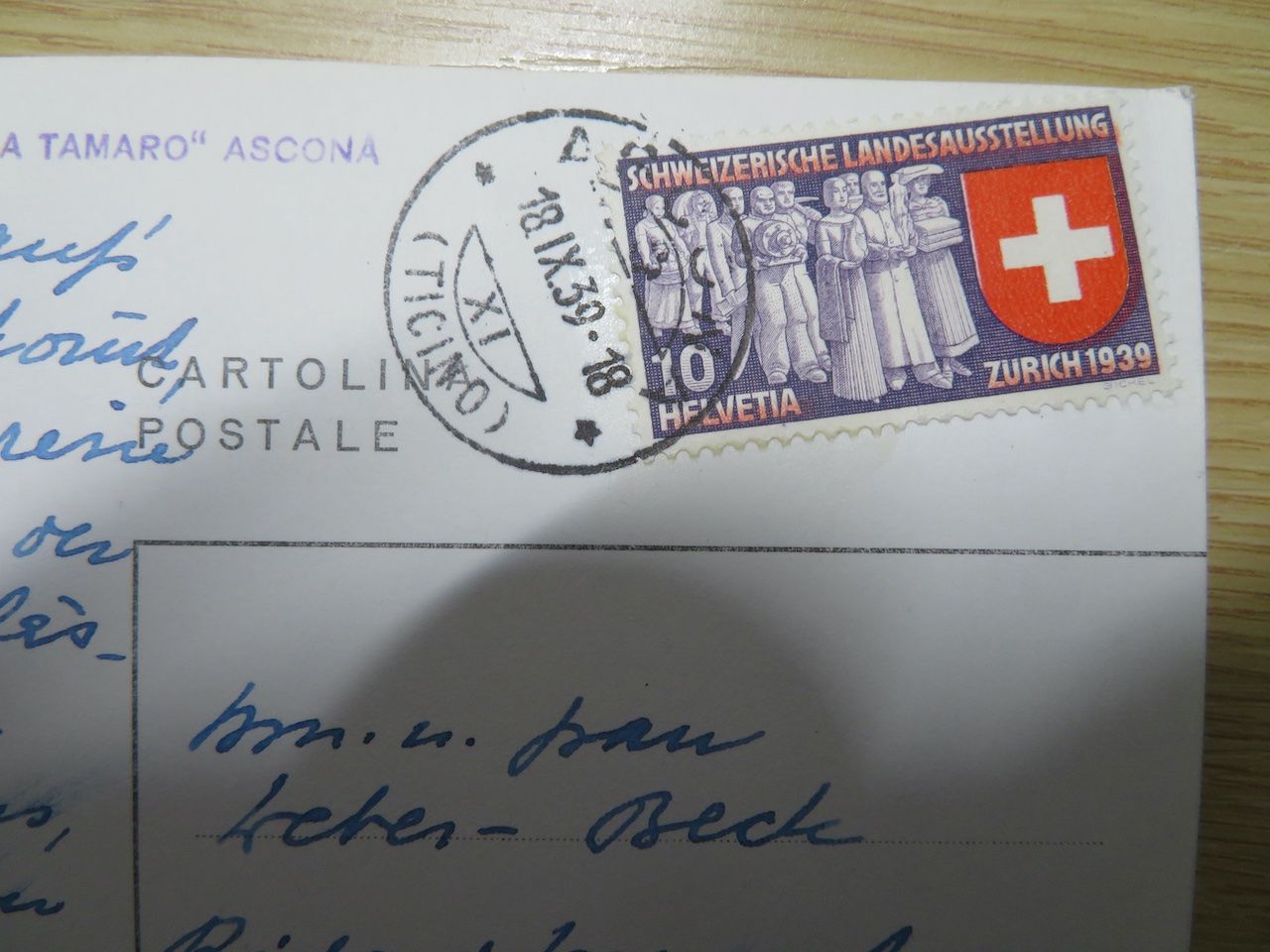 Cartoline postali: Ascona 5 Ansichtskarten gelaufen – Usato da Spreitenbach venduto da heitersberg54 8