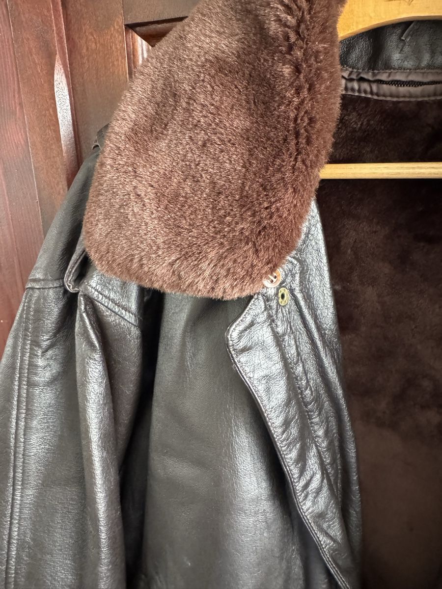 Jacken: Lederjacke Echtleder Pilotenjacke – Gebraucht aus Obfelden von cesarina10 2